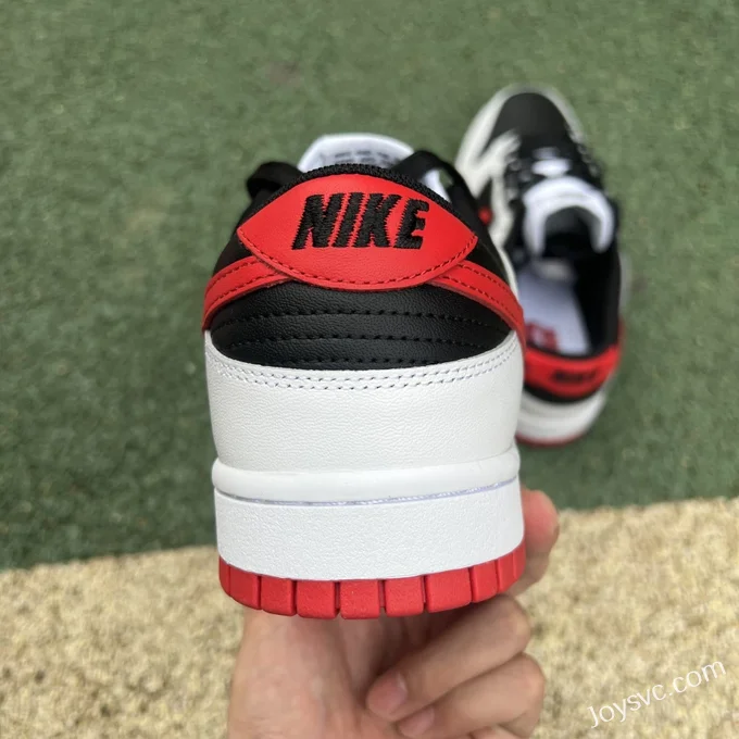 Nike Dunk Low White Black Red Retro Casual Sneakers FD9762-061