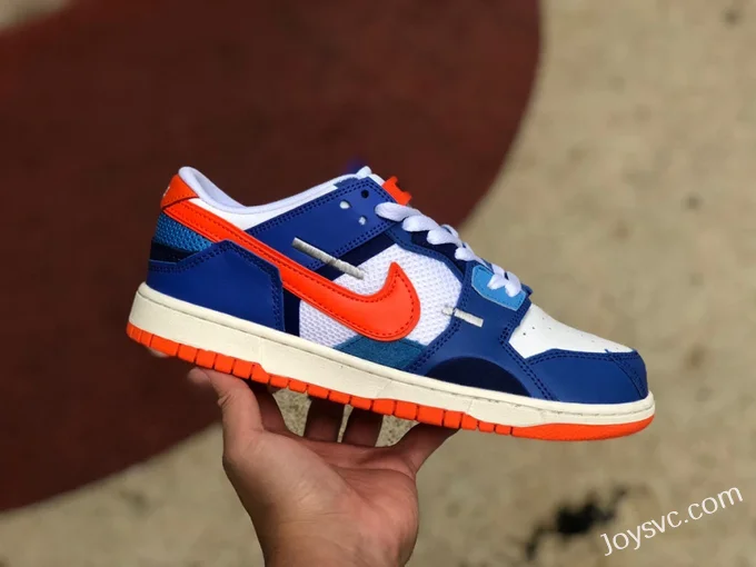 Nike Dunk Scrap Knicks Blue White Orange DM0128-100