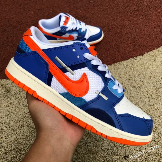 Nike Dunk Scrap Knicks Blue White Orange DM0128-100