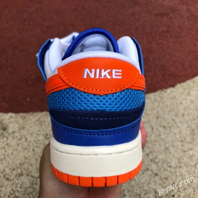 Nike Dunk Scrap Knicks Blue White Orange DM0128-100