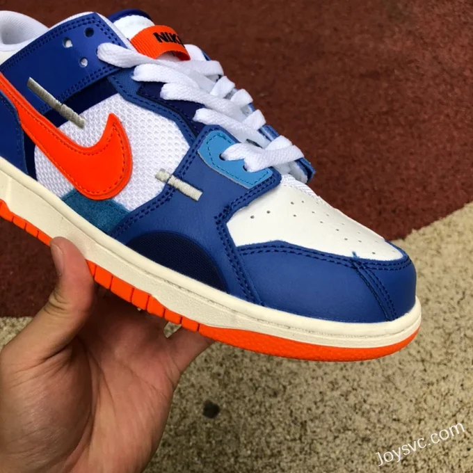 Nike Dunk Scrap Knicks Blue White Orange DM0128-100