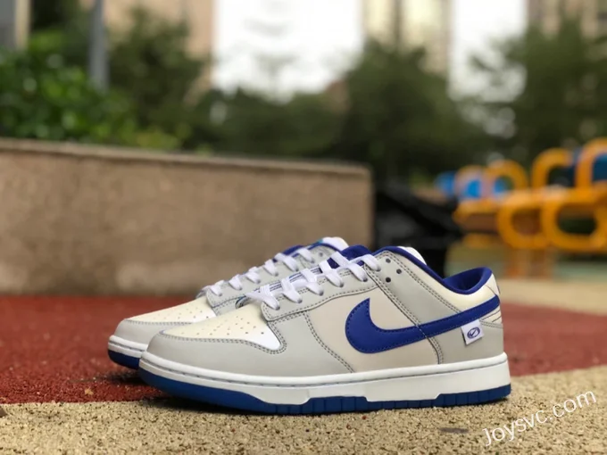 Nike Dunk Low White Blue Retro Casual Sneakers FB1841-110