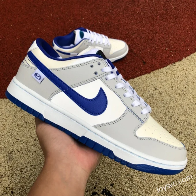 Nike Dunk Low White Blue Retro Casual Sneakers FB1841-110