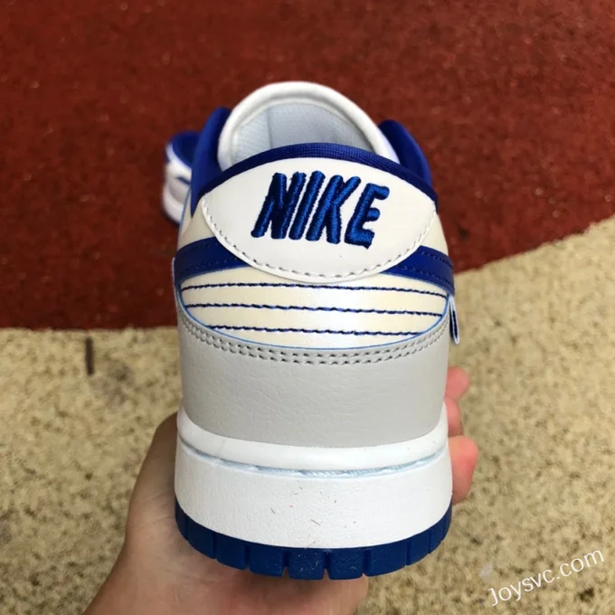 Nike Dunk Low White Blue Retro Casual Sneakers FB1841-110