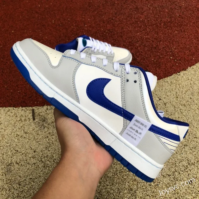 Nike Dunk Low White Blue Retro Casual Sneakers FB1841-110