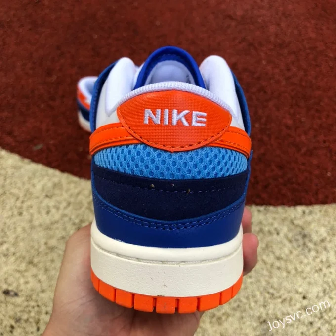 Nike Dunk Low Scrap Knicks Blue White Orange DM0128-100