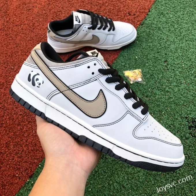 Nike Dunk Low White Grey Brown Panda DD1391-106