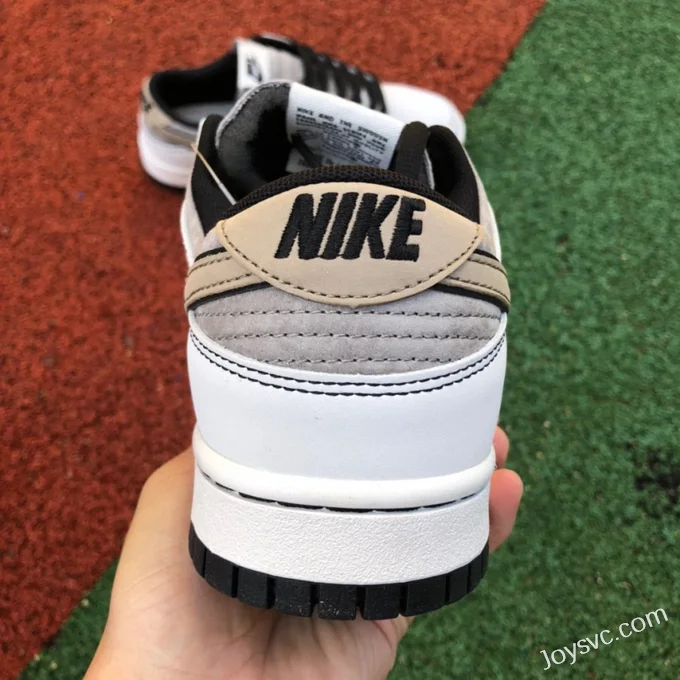 Nike Dunk Low White Grey Brown Panda DD1391-106