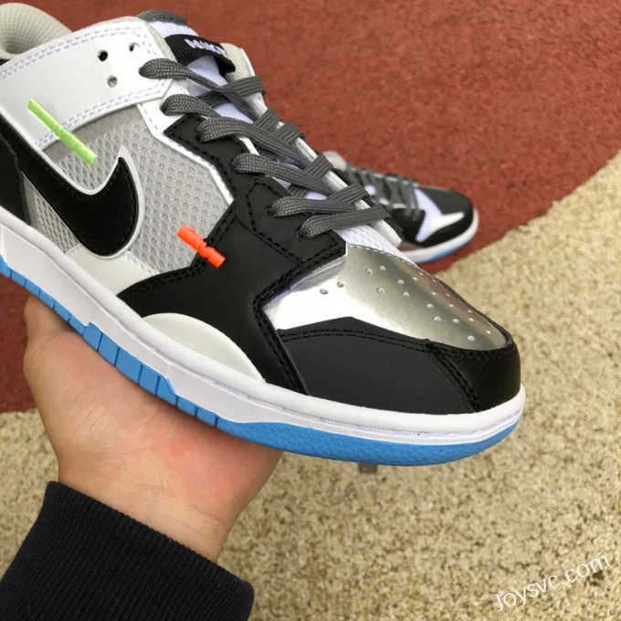 Nike Dunk Scrap Black Silver Blue DN5381-001