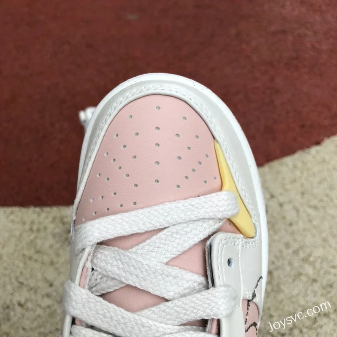 Nike Dunk Low Disrupt 2 White Pink Yellow DV4024-001