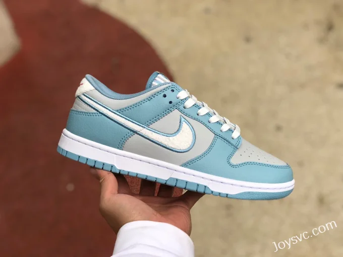 Nike Dunk Low Blue Grey White Retro Sneakers FB1871-011