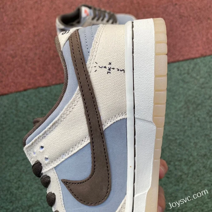 Travis Scott x Playstation x Nike SB Dunk Low Grey Blue CU1726-800