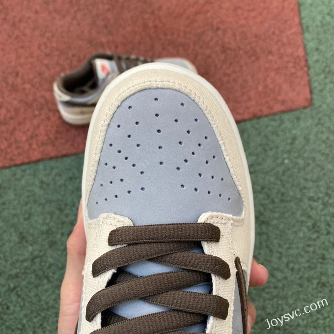 Travis Scott x Playstation x Nike SB Dunk Low Grey Blue CU1726-800