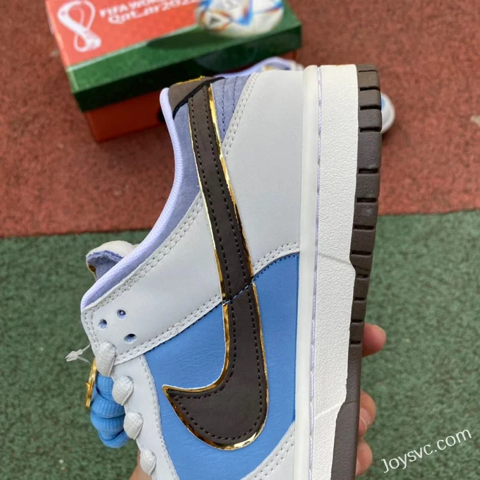 Nike Dunk Low Custom Argentina World Cup Limited with Trophy AT2022-666