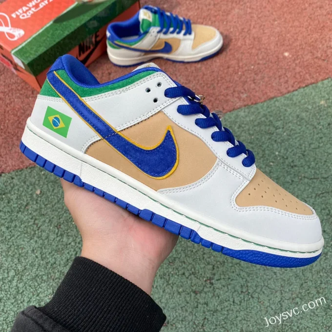 Nike Dunk Low Custom Brazil World Cup Limited AT2022-666