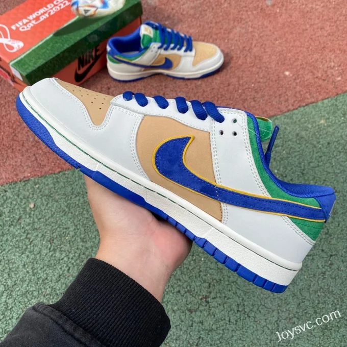 Nike Dunk Low Custom Brazil World Cup Limited AT2022-666