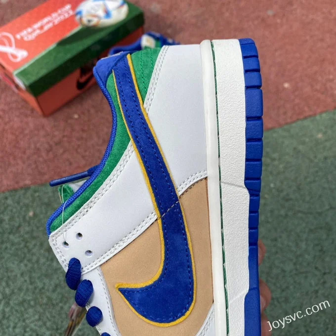 Nike Dunk Low Custom Brazil World Cup Limited AT2022-666