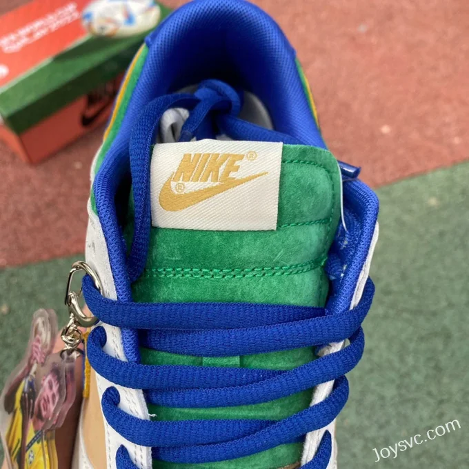 Nike Dunk Low Custom Brazil World Cup Limited AT2022-666