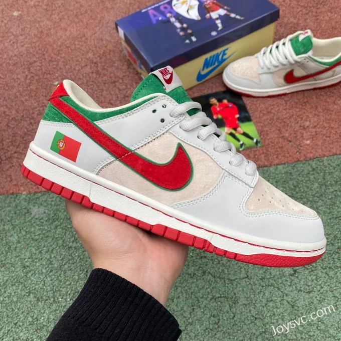 Custom Nike Dunk Low Portugal World Cup Retro Sneakers AT2022-885