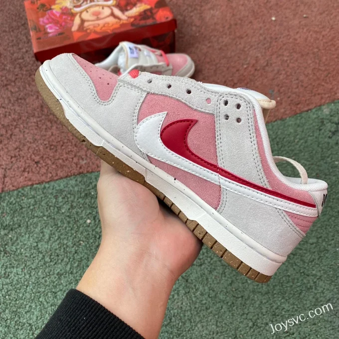 Nike Dunk Low SE 85 CNY Rabbit Limited Edition Pink White DO9457-100