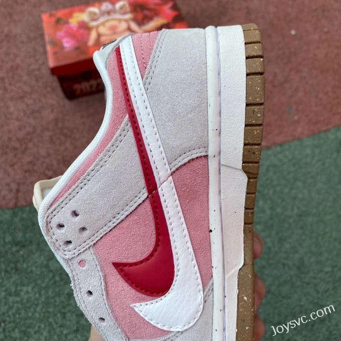 Nike Dunk Low SE 85 CNY Rabbit Limited Edition Pink White DO9457-100