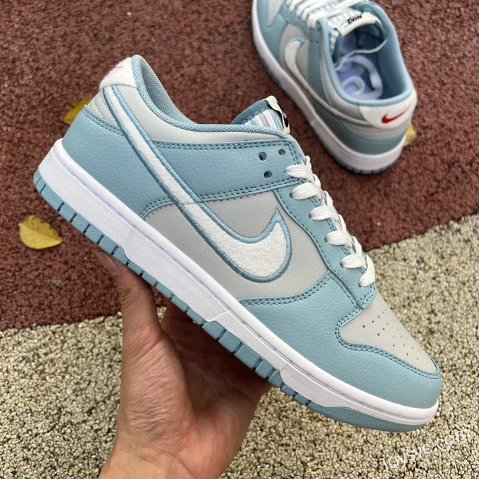 Nike Dunk Low Blue Grey White Retro Low-Top Sneakers FB1871-011