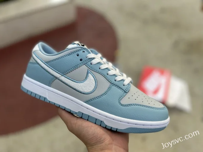 Nike Dunk Low Blue Grey White Retro Low-Top Sneakers FB1871-011