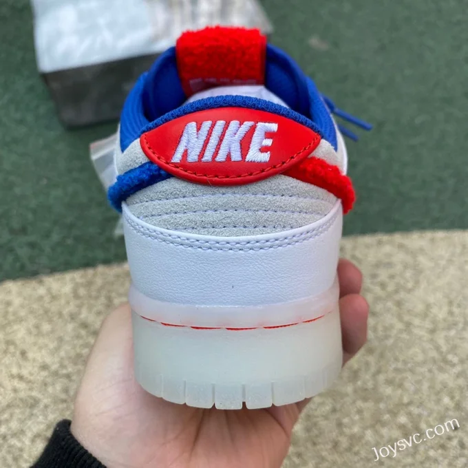 Nike Dunk Low White Blue Red Rabbit Year FD4203-161