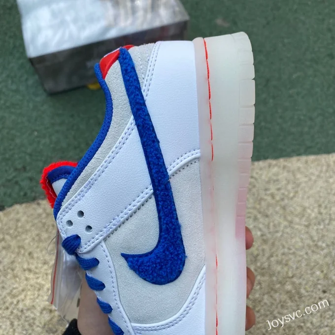 Nike Dunk Low White Blue Red Rabbit Year FD4203-161