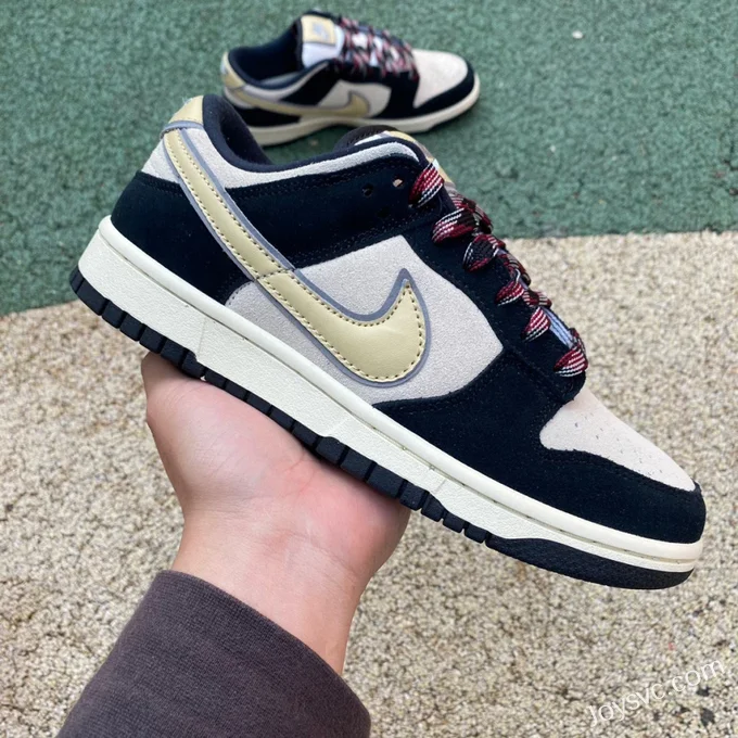 Nike Dunk Low Beige Black DV3054-001