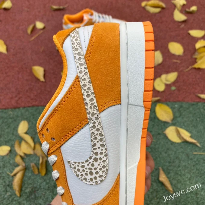 Nike Dunk Low Stone Pattern White Orange DR0156-800