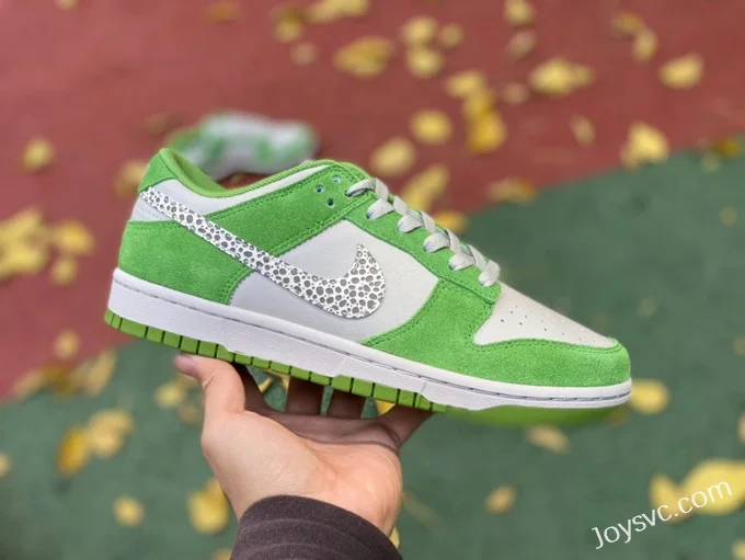 Nike Dunk Low Green Speckle Retro Sneakers DR0156-300