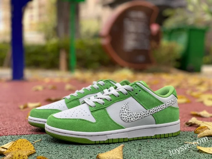 Nike Dunk Low Green Speckle Retro Sneakers DR0156-300