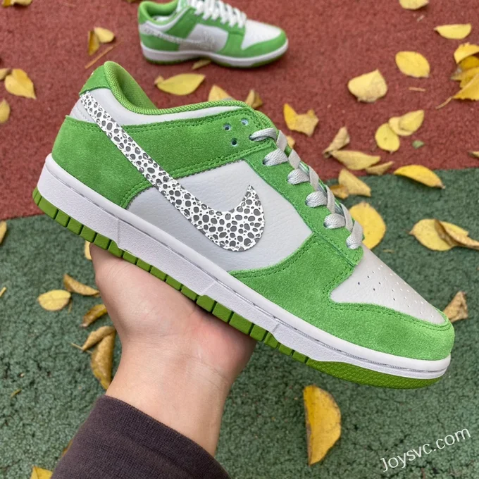 Nike Dunk Low Green Speckle Retro Sneakers DR0156-300