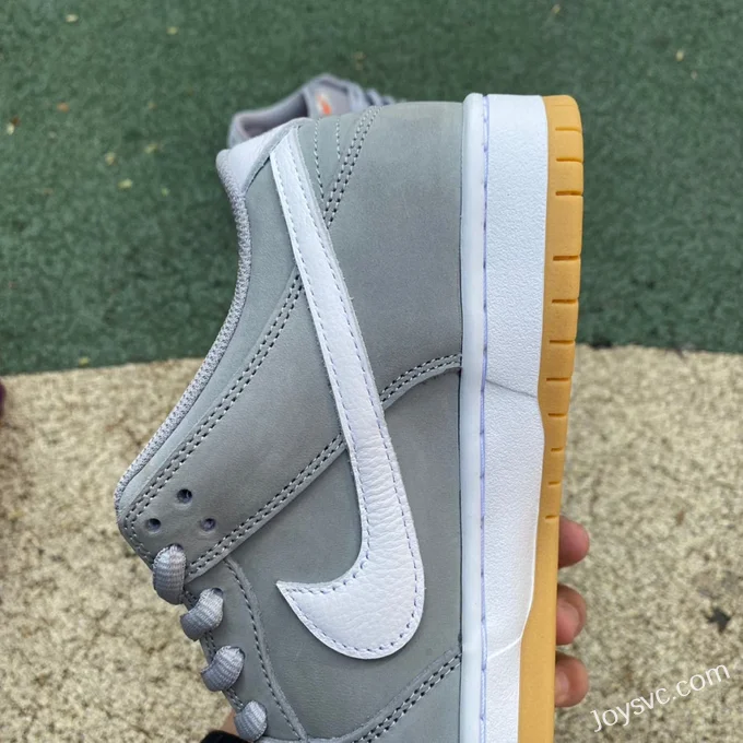 Pure Original Nike SB Dunk Low Grey Gum Retro Sneakers DV5464-001