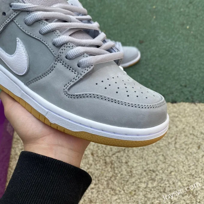 Pure Original Nike SB Dunk Low Grey Gum Retro Sneakers DV5464-001