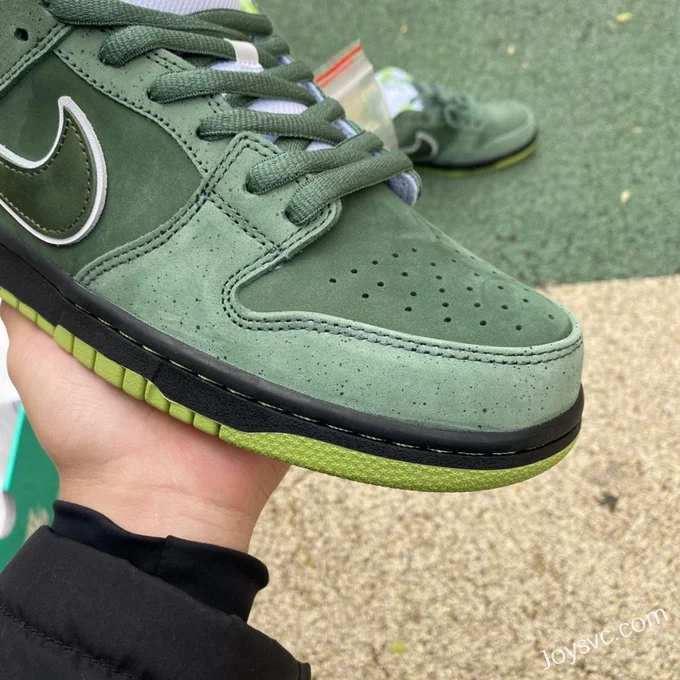 Pure Original Concepts x Nike SB Dunk Low Green Lobster Retro Sneakers BV1310-337