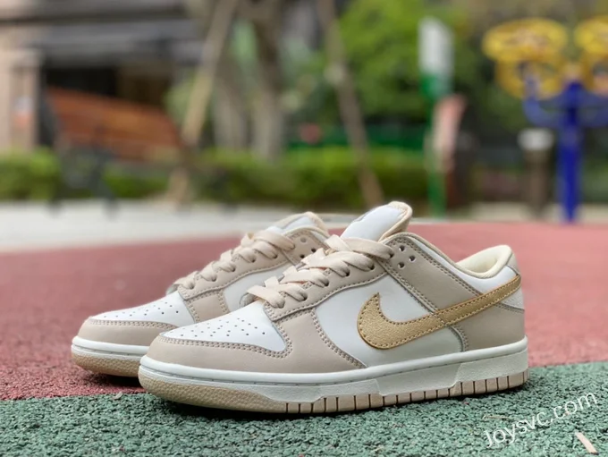 Nike Dunk Low Beige Gold Retro Sneakers DX5930-001