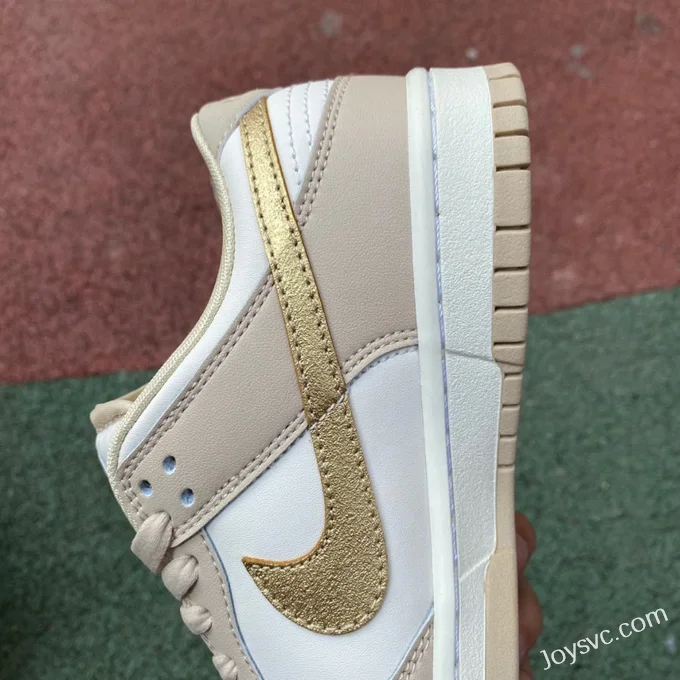 Nike Dunk Low Beige Gold Retro Sneakers DX5930-001