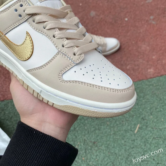 Nike Dunk Low Beige Gold Retro Sneakers DX5930-001