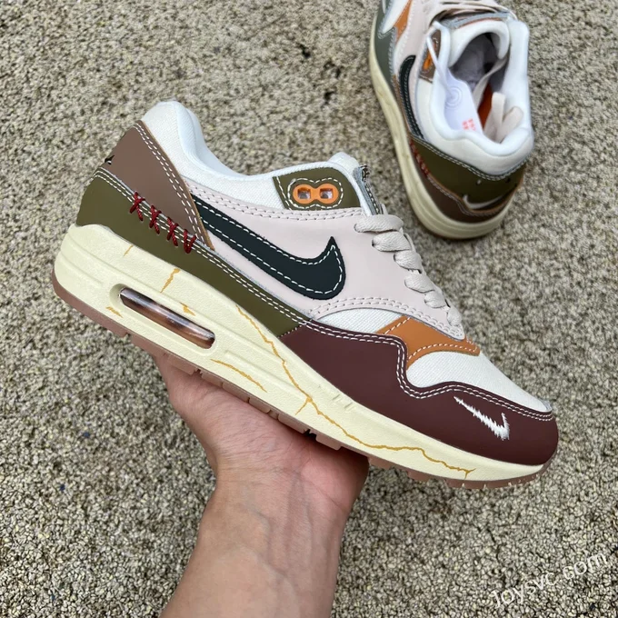 Nike Air Max 1 Premium Wabi Sabi Green Brown DQ8656-133