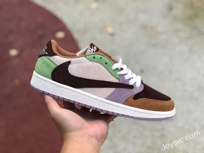 Travis Scott x Air Jordan 1 Low CQ4277-118 Candy Reverse Swoosh