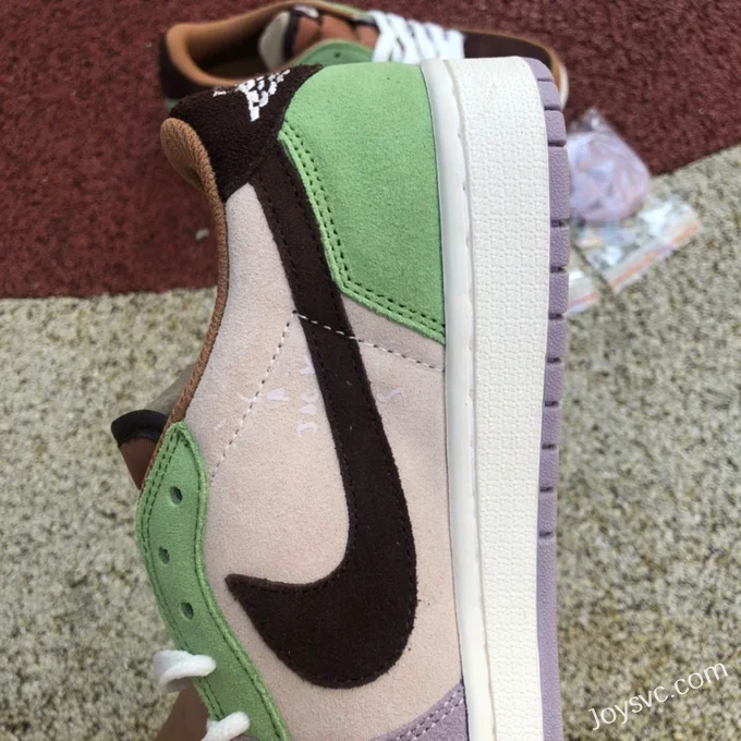 Travis Scott x Air Jordan 1 Low CQ4277-118 Candy Reverse Swoosh