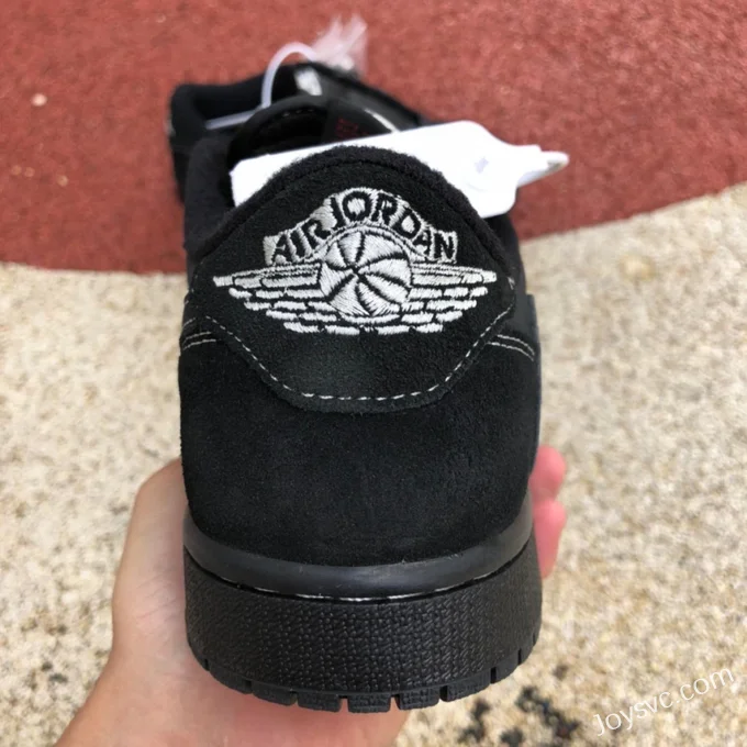 Travis Scott x Air Jordan 1 Low DM7866-001 Black Cat Reverse Swoosh