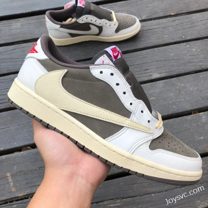 Travis Scott x Air Jordan 1 Low DM7866-162 Reverse Mocha Reverse Swoosh