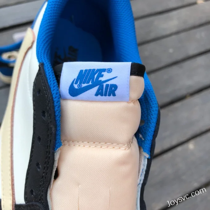 Travis Scott x Air Jordan 1 Low DM7866-140 Fragment Blue White Pure Version