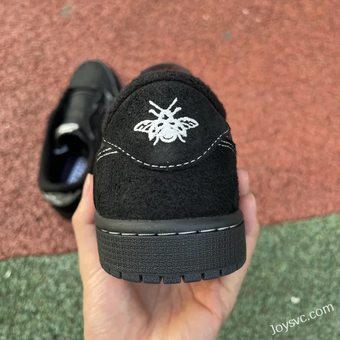 Travis Scott x Air Jordan 1 Low DM7866-001 Black Cat LW Version