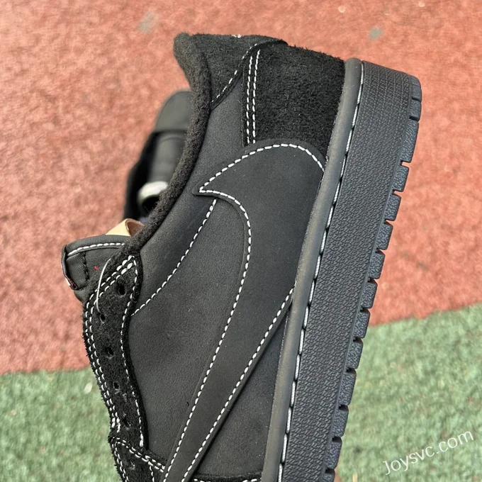 Travis Scott x Air Jordan 1 Low DM7866-001 Black Cat LW Version