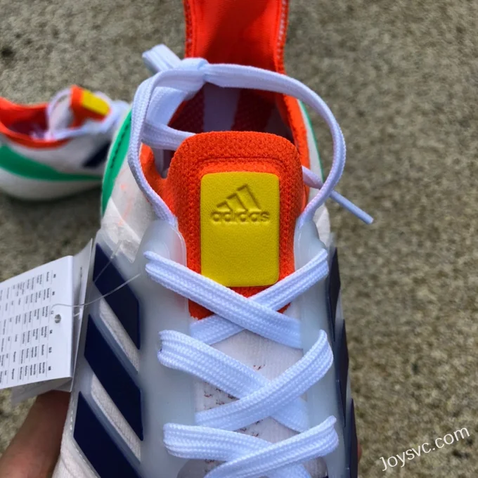 adidas UltraBoost 22 White Green Orange GY8688