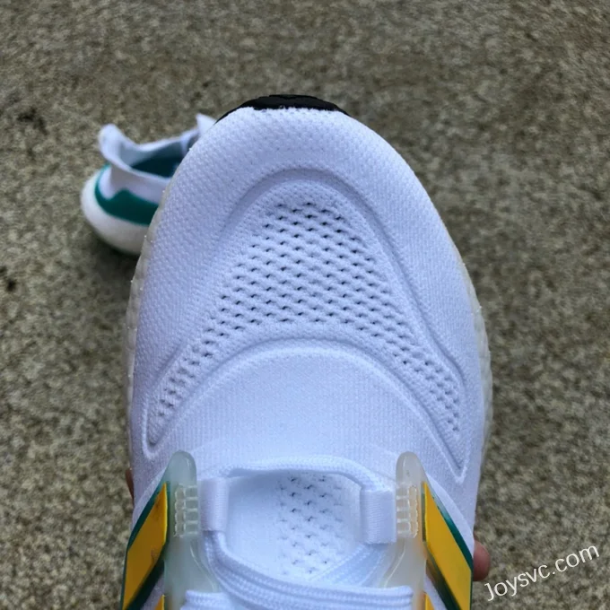 adidas UltraBoost 22 White Yellow Green GX5463